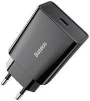 Зарядное устройство сетевое Baseus CCFS-SN01 Speed Mini Quick Charger USB-C 20W Black