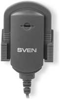 Микрофон Sven MK-155 SV-014568 3.5mm jack, 50Гц-16КГц, 58 дБ, 1.8 м