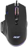 Мышь Acer OMW180 ZL.MCEEE.00S USB, 6400dpi, 9 кнопок, оптическая, черная, с подсветкой