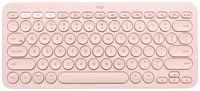 Клавиатура Wireless Logitech K380 920-010569 USB, 80 клавиш, розовая