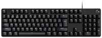 Клавиатура Logitech G413 SE USB, 104 клавиши, чёрная 920-010437 / 920-010438