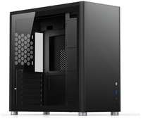 Корпус ATX JONSBO D40 Black черный, без БП, боковые панели из закаленного стекла, USB Type-C, USB 3.2, audio (D40 Black)