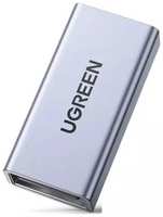 Адаптер UGREEN US381 20119_ USB Tape-A / USB Tape-A, цвет: серый