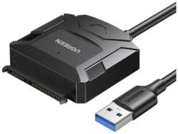 Конвертер UGREEN CR108 20611 USB to SATA, EU, цвет: