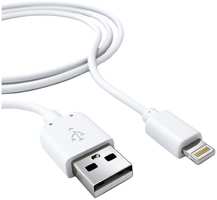 Кабель интерфейсный Red Line УТ000028600 USB/Lightning 8-pin для Apple, 2А, белый