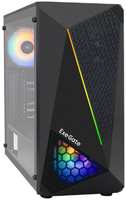 Корпус ATX Exegate EVO-8225-NPX500 EX293014RUS , 500W, с окном, 2*USB2.0, 1*USB3.0, 2*120mm fan, с RGB подсветкой