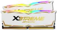 Модуль памяти DDR4 16GB (2*8GB) OCPC MMX3A2K16GD436C18WL X3TREME RGB, PC4-28800, 3600Mhz, CL18, 1.35V, радиатор, label