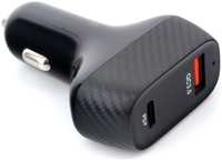 Зарядное устройство автомобильное Cablexpert MP3A-UC-CAR20 USB Type-C, Type-A 36Вт, QC и PD
