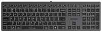 Клавиатура A4Tech Fstyler FX60 серый / белый USB slim Multimedia LED (1789315) (FX60 GREY / WHITE)