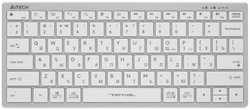 Клавиатура A4Tech Fstyler FX51 белый USB slim Multimedia (1678060) (FX51 WHITE)