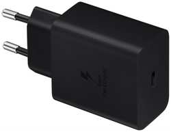 Зарядное устройство сетевое Samsung EP-T4510 USB type-C / USB type-C, 3A, черное (EP-T4510XBEGRU)