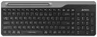 Клавиатура Wireless A4Tech Fstyler FBK25 черный / серый BT / Radio slim Multimedia (1583353) (FBK25 BLACK)