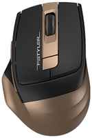 Мышь Wireless A4Tech Fstyler FG35 бронзовый / черный оптическая (2000dpi) (6but) (1192141) (FG35 BRONZE)