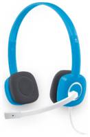 Гарнитура проводная Logitech Headset H150 981-000368 20 - 20000 Гц, jack 3.5 mm, SKY BLUE