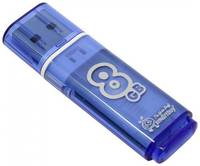 Накопитель USB 2.0 8GB SmartBuy SB8GBGS-B SB8GBGS-B Glossy