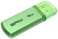Накопитель USB 2.0 16GB Silicon Power Helios 101 SP016GBUF2101V1N зеленый