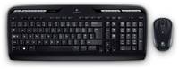 Клавиатура и мышь Wireless Logitech Combo MK330 black, USB (920-003989, 920-003995)