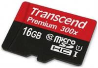 Карта памяти 16GB Transcend TS16GUSDCU1 microSDHC Class 10 UHS-1