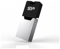 Накопитель USB 2.0 16GB Silicon Power Mobile X20 SP016GBUF2X20V1K серебристый
