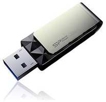 Накопитель USB 3.0 8GB Silicon Power Blaze B30 SP008GBUF3B30V1K черный / серебристый