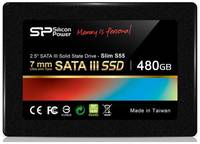 Накопитель SSD 2.5'' Silicon Power SP480GBSS3S55S25 Slim S55 480GB SATA 6Gb/s 560/530MB/s MTBF 1.5M NCQ