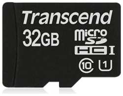 Карта памяти 32GB Transcend TS32GUSDCU1 microSDHC Class 10 UHS-1