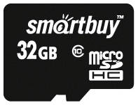 Карта памяти 32GB SmartBuy SB32GBSDCL10-00 SB32GBSDCL10-00 micro SDHC class 10 (без адаптера)
