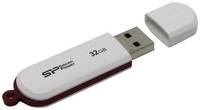 Накопитель USB 2.0 32GB Silicon Power Luxmini 320 SP032GBUF2320V1W белый