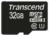 Карта памяти 32GB Transcend TS32GUSDU1 microSDHC Class 10 UHS-I (SD адаптер)