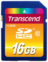Карта памяти SDHC 16GB Transcend TS16GSDHC10 Class 10