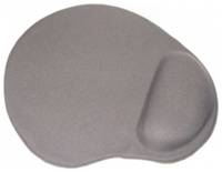 Коврик для мыши Buro BU-GEL серый, гелевый, 205x230x25мм (BU-GEL/grey)