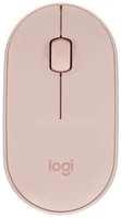 Мышь Wireless Logitech Pebble M350 910-005575 розовая, оптическая, 1000dpi, 2.4GHz, USB-ресивер, бесшумная, под обе руки