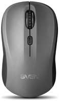 Мышь Wireless Sven RX-230W SV-017828 серая (2,4 GHz, 3+1кл., 800-1600DPI, Soft Touch, блистер)