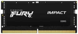 Модуль памяти SODIMM DDR5 32GB (2*16GB) Kingston FURY KF564S38IBK2-32 Impact XMP 6400MHz 1RX8 CL38 1.35V 262-pin 16Gbit радиатор