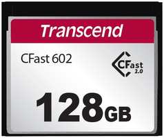 Промышленная карта памяти CFast 2.0 128GB Transcend TS128GCFX602 CFX602, 500/215MB/s, 180TBW