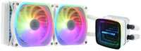 Система охлаждения жидкостная Enermax ELC-AQFA240-SQA-W LGA 115x / 1200 / 1356 / 1366 / 1700 / 2011 / 2011-3 / 2066 / AM3+ / AM4 / AM5 / FM1 / FM2 / FM2+(Al, 2*120mm fan, 500-2