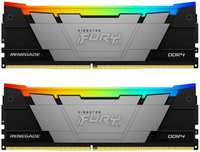 Модуль памяти DDR4 64GB (2*32GB) Kingston FURY KF436C18RB2AK2/64 Renegade RGB XMP PC4-28800 3600MHz CL18 2RX8 1.35V 288-pin 16Gbit