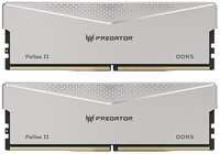 Модуль памяти DDR5 64GB (2*32GB) Acer BL.9BWWR.377 Predator Pallas II PC5-51200 6400MHz CL32 1.35V silver