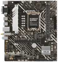 Материнская плата mATX ASUS PRIME H610M-A WIFI (LGA1700, H610, 2*DDR5 (5600), 4*SATA 6G, 2*M.2, 2*PCIE, Glan, WiFi, BT, HDMI, VGA, DP, 2*USB 3.2, 4*US
