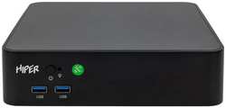 Неттоп HIPER ACTIVEBOX AS8 i3-12100 / 8GB / 256GB SSD / UHD Graphics 730 / BT / WiFi / Win10Pro / black (AS8-I3121R8N2WPB)