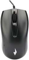 Мышь Gembird MOP-110 USB, черная, 2кн.+колесо-кнопка, 1000 DPI, кабель 1.8м