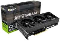 Видеокарта PCI-E Palit GeForce RTX 4060 Ti JetStream (NE6406T019T1-1061J) 16GB GDDR6 128bit 5nm 2310 / 18000MHz 3*DP / HDMI