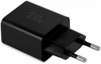 Зарядное устройство сетевое Digma DGW2D0F110BK DGW2D 20W 3A+1A (PD+QC) USB-C/USB-A универсальное