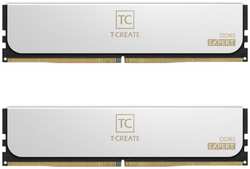 Модуль памяти DDR5 32GB (2*16GB) Team Group CTCWD532G6000HC38ADC01 T-Create Expert PC5-48000 6000MHz CL38 1.25V, white