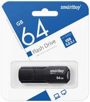 Накопитель USB 3.1 64GB SmartBuy SB64GBCLU-K3 Clue чёрный