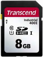 Промышленная карта памяти SDHC 8Gb Transcend TS8GSDC400I 400I U1, MLC, Wide Temp