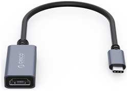 Адаптер Orico ORICO-CTH-GY-BP USB Type-C/HDMI, серый