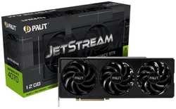 Видеокарта PCI-E Palit GeForce RTX 4070 JetStream (NED4070019K9-1047J) 12GB GDDR6X 192bit 5nm 1920/21000MHz HDMI/3*DP