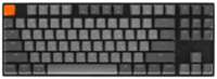 Клавиатура беспроводная Keychron K8 TKL, алюминиевый корпус, White LED подсветка, Gateron Blue Switch (K8-G2)