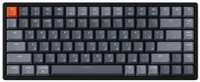 Клавиатура беспроводная Keychron K2 84 клавиши, алюминиевый корпус, RGB подсветка, Hot-Swap, Gateron Red Switch (K2-C1H)